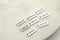 grace charm, rectangle charm, silver charms, grace charm, grace, mixed metal, 21mm x 8mm, hole 1.8mm, sold as 5 pieces.